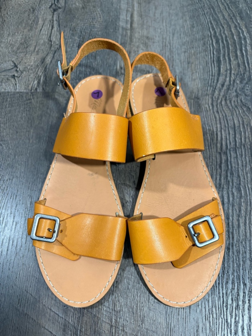 Madewell The Boardwalk Buckle Sandal View 2